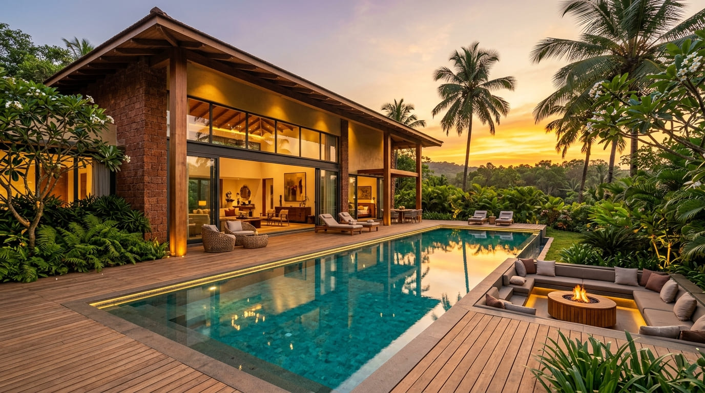 Bespoke Luxury Villa Architecture in Assagao Goa